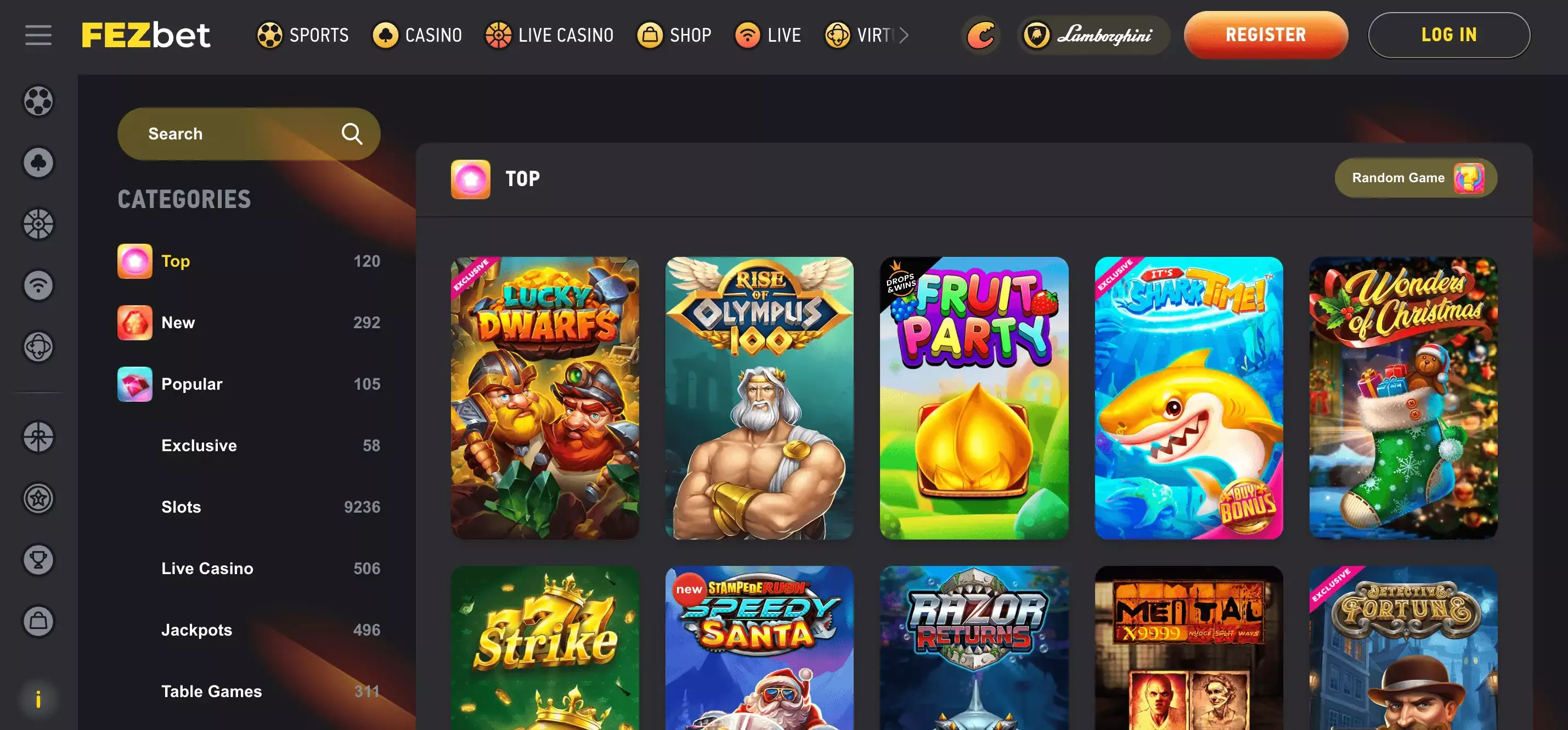 fezbet giochi casino 22