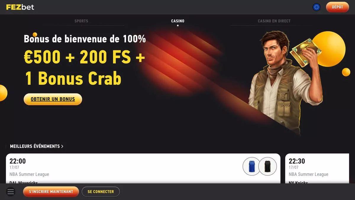 fezbet bonus casino