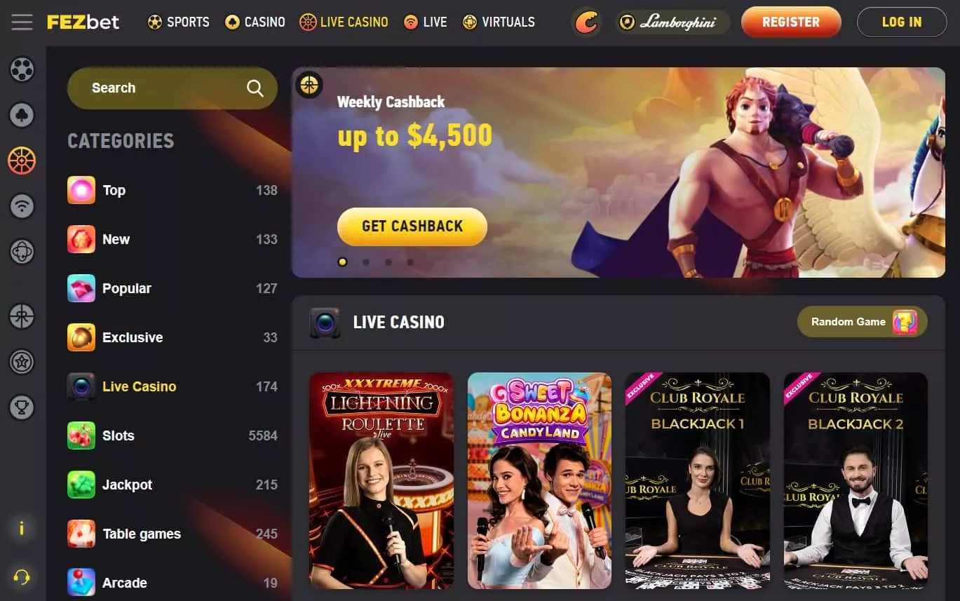 fezbet juegos de casino